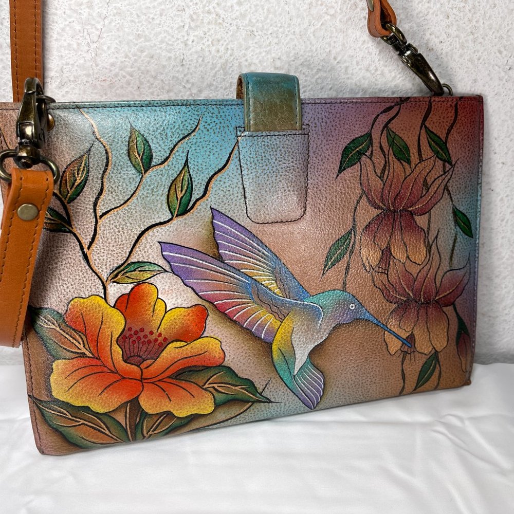 ANUSCHKA CALCUTTA NDIA  -NWT  $225.00          MASTERPIECE PAINTING TOOK 6 WEEKS